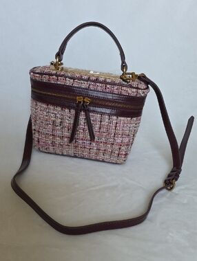 Ted Baker Tweed Satchel Crossbody Bag. NWT.
